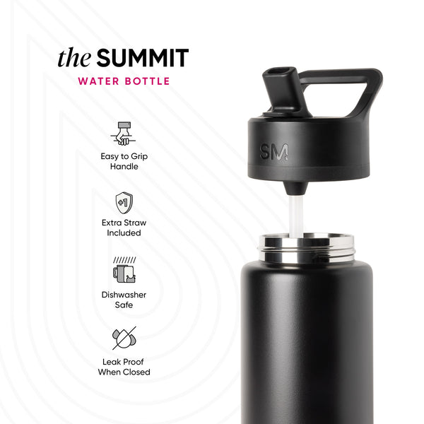 Simple Modern Summit Water Bottle With Straw Lid