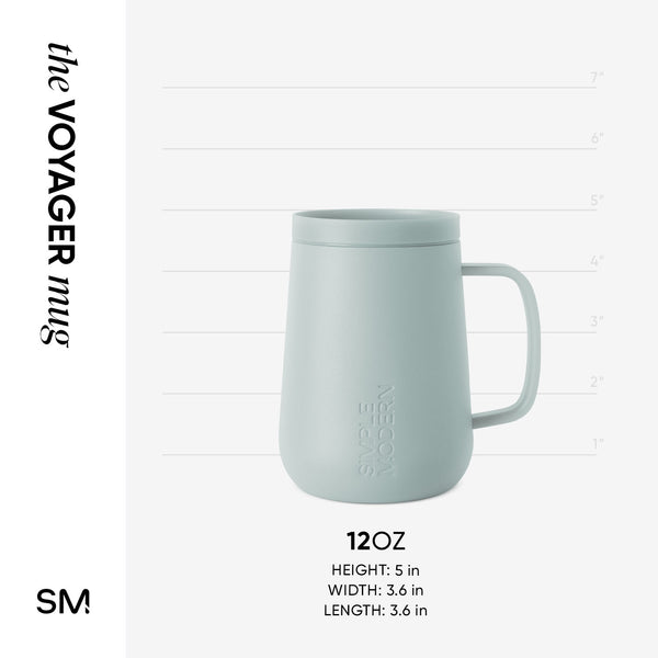 Simple Modern Voyager Mug With Handle - Signature