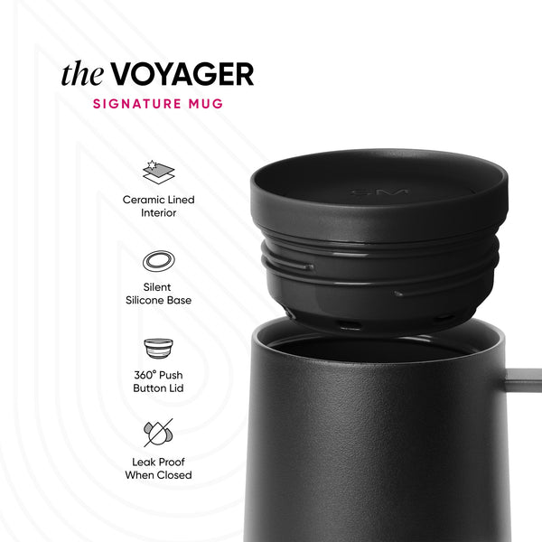 Simple Modern Voyager Mug With Handle - Signature