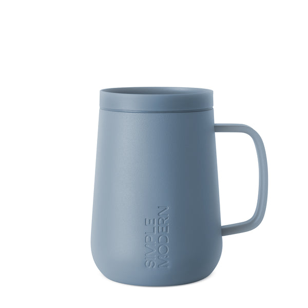 simple modern Voyager Mug with Handle - Signature
