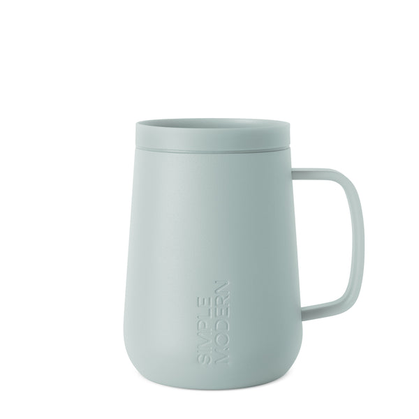 simple modern Voyager Mug with Handle - Signature