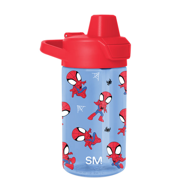 simple modern Summit Kids Plastic Water Bottle with Simple Flip Straw Lid