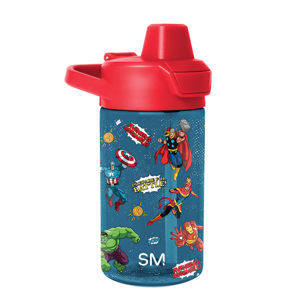 simple modern Summit Kids Plastic Water Bottle with Simple Flip Straw Lid