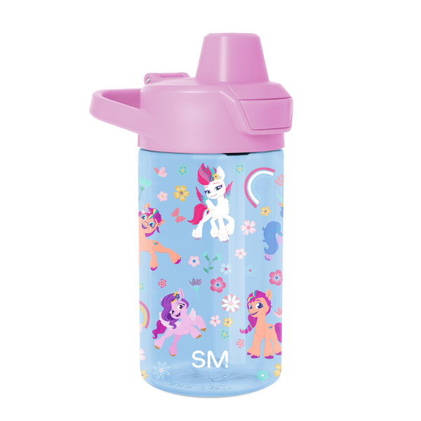 simple modern Summit Kids Plastic Water Bottle with Simple Flip Straw Lid