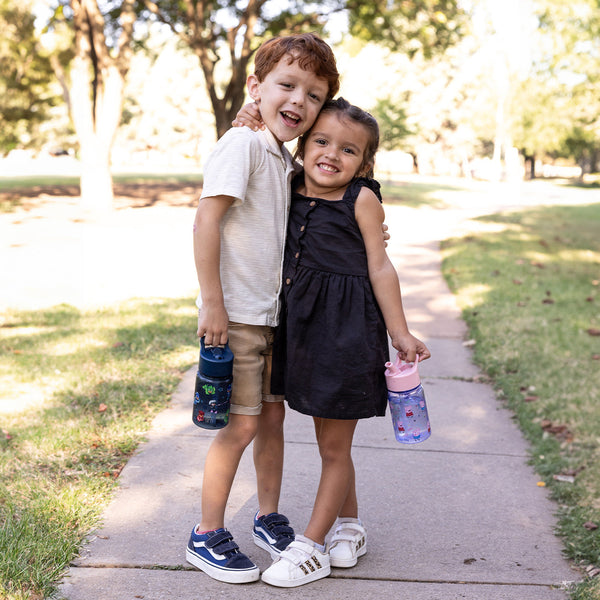 Simple Modern Summit Kids Plastic Water Bottle With Straw Lid