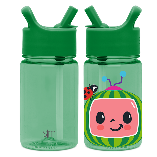 simple modern Summit Kids Plastic Water Bottle with Straw Lid