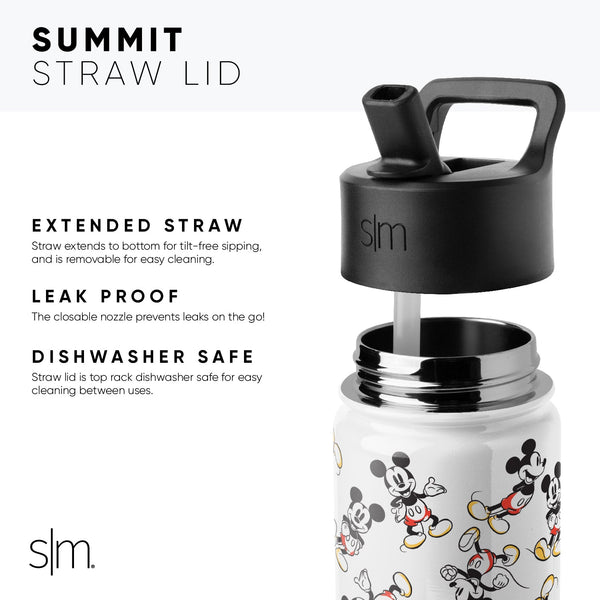 Simple Modern Summit Kids Water Bottle With Straw Lid