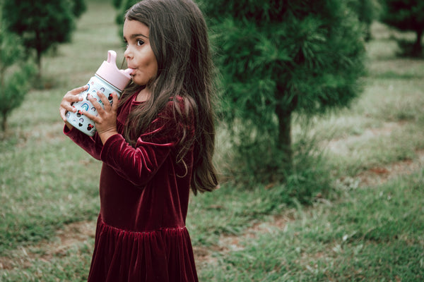 Simple Modern Summit Kids Water Bottle With Straw Lid