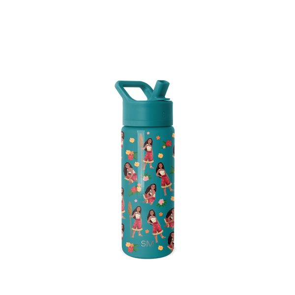 simple modern Summit Kids Water Bottle with Straw Lid
