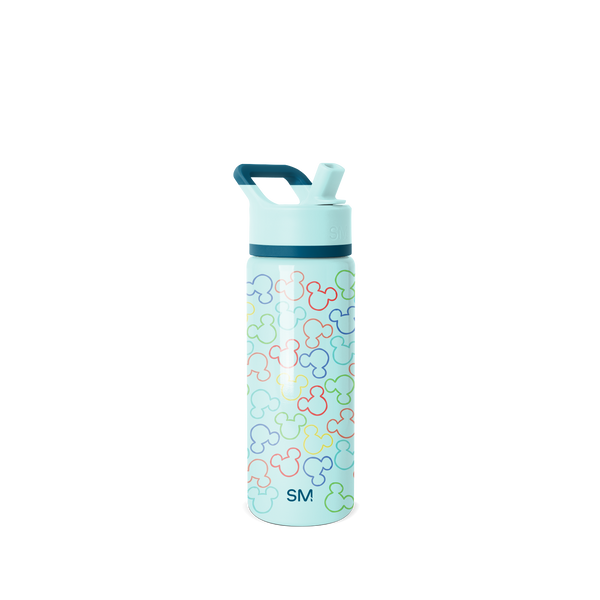 simple modern Summit Kids Water Bottle with Straw Lid