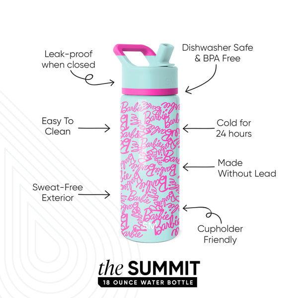 Simple Modern Summit Kids Water Bottle With Straw Lid
