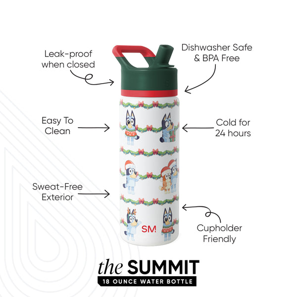 Simple Modern Summit Kids Water Bottle With Straw Lid
