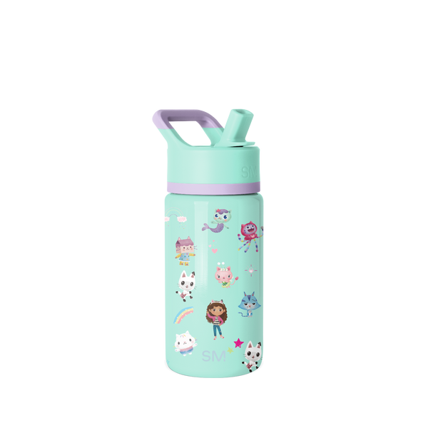 simple modern Summit Kids Water Bottle with Straw Lid