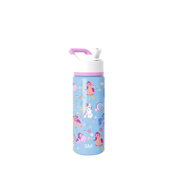 simple modern Summit Kids Water Bottle with Straw Lid