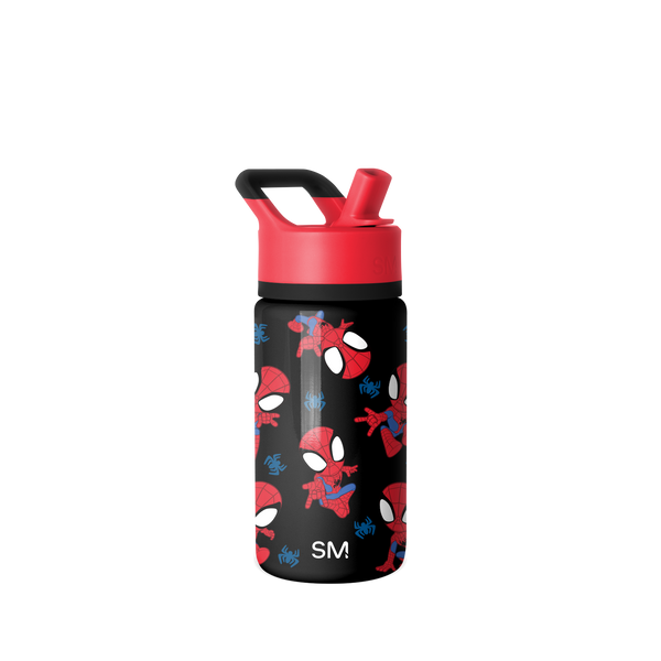 simple modern Summit Kids Water Bottle with Straw Lid
