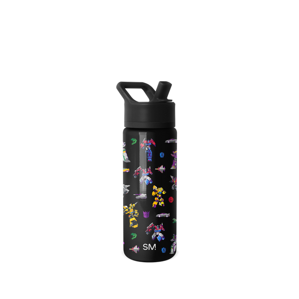 simple modern Summit Kids Water Bottle with Straw Lid