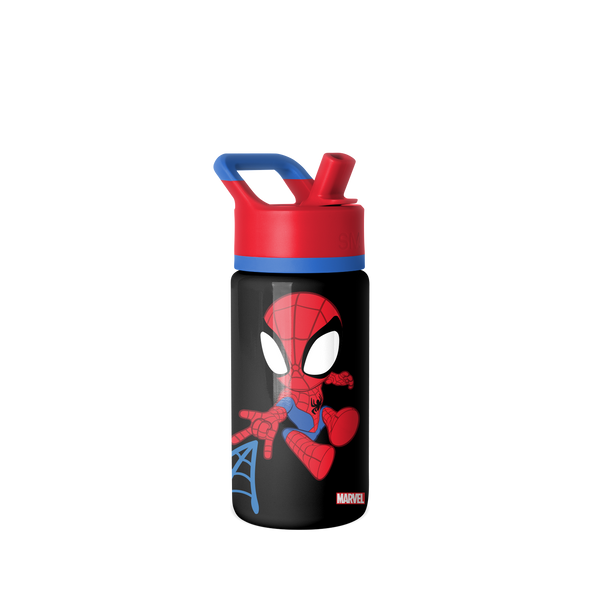 simple modern Summit Kids Water Bottle with Straw Lid
