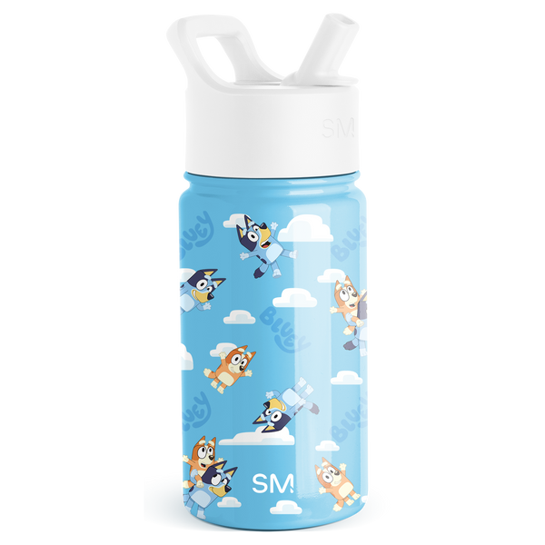 simple modern Summit Kids Water Bottle with Straw Lid