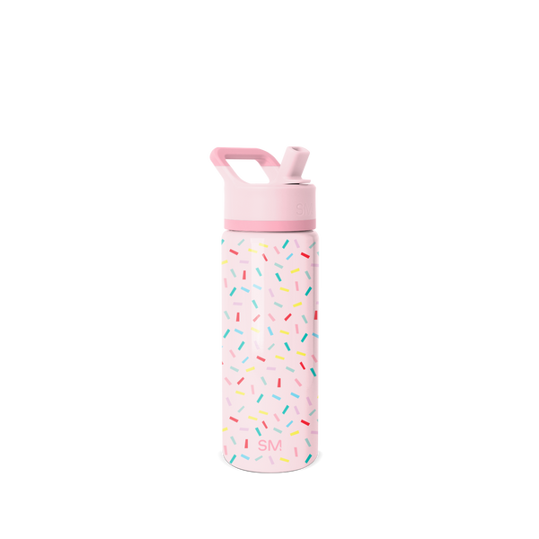simple modern Summit Kids Water Bottle with Straw Lid