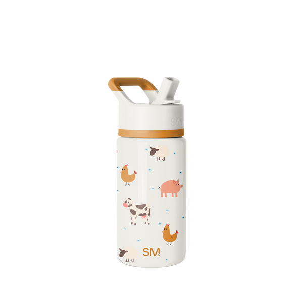 simple modern Summit Kids Water Bottle with Straw Lid