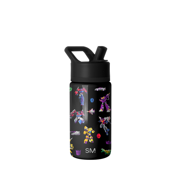 simple modern Summit Kids Water Bottle with Straw Lid
