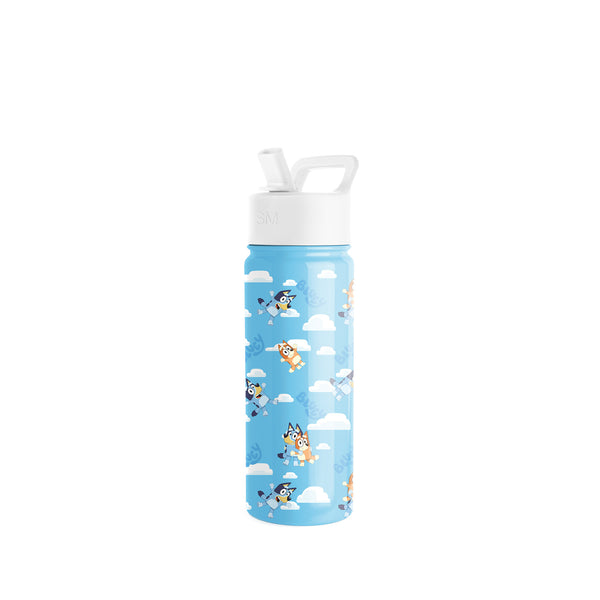 simple modern Summit Kids Water Bottle with Straw Lid