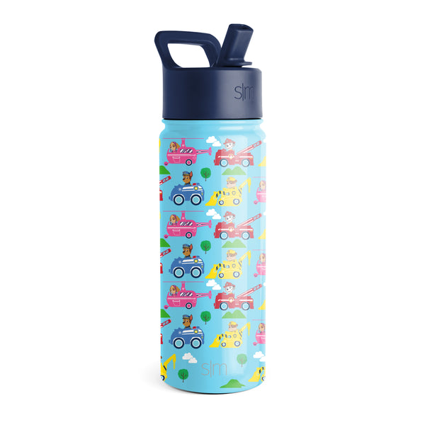 simple modern Summit Kids Water Bottle with Straw Lid