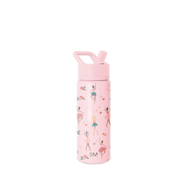 simple modern Summit Kids Water Bottle with Straw Lid