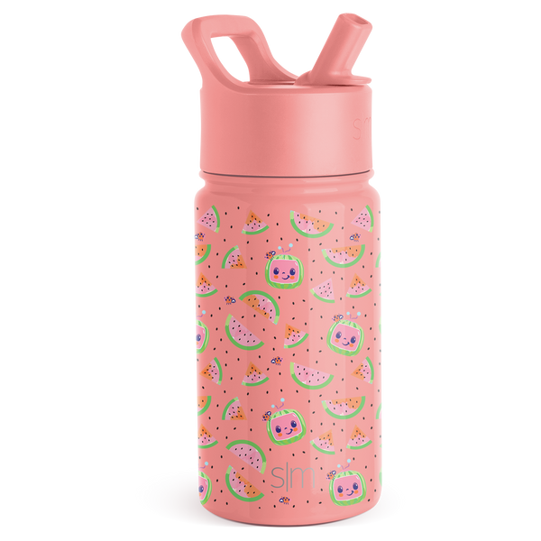 simple modern Summit Kids Water Bottle with Straw Lid