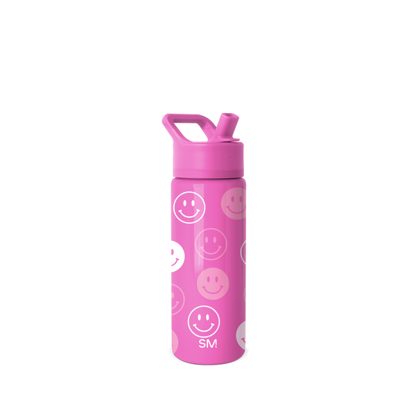 simple modern Summit Kids Water Bottle with Straw Lid