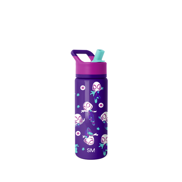 simple modern Summit Kids Water Bottle with Straw Lid