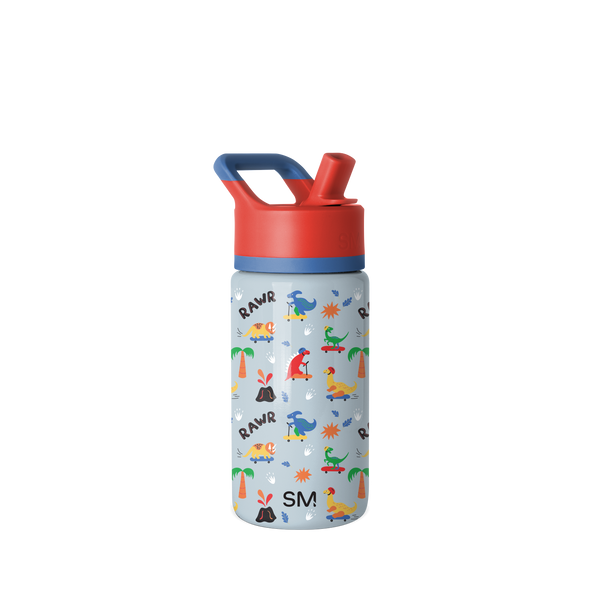 simple modern Summit Kids Water Bottle with Straw Lid