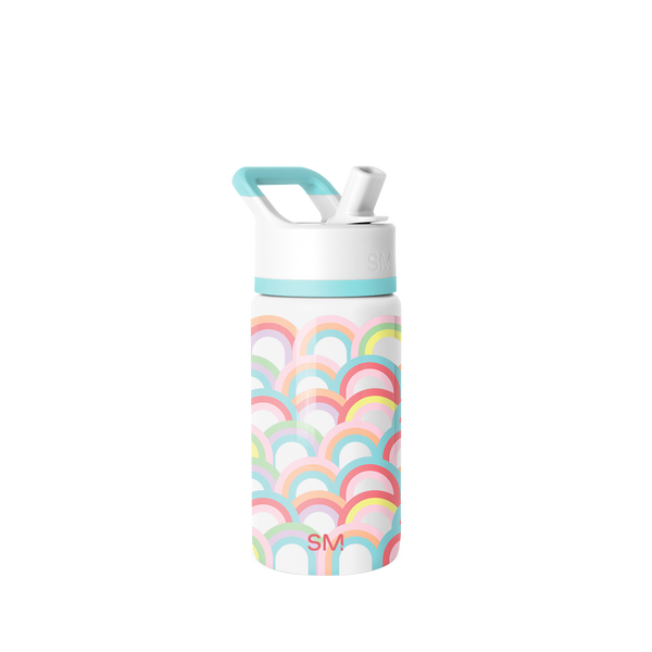 simple modern Summit Kids Water Bottle with Straw Lid