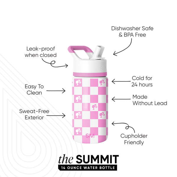 Simple Modern Summit Kids Water Bottle With Straw Lid