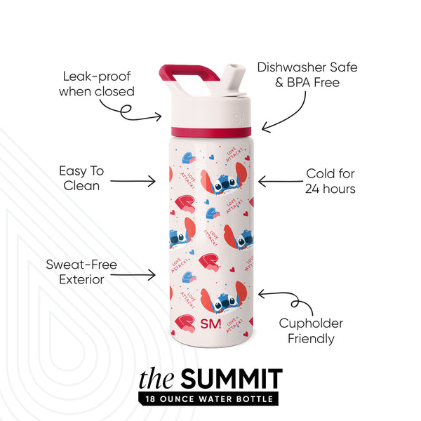 Simple Modern Summit Kids Water Bottle With Straw Lid