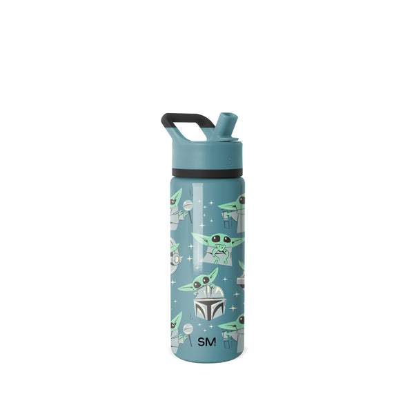 simple modern Summit Kids Water Bottle with Straw Lid