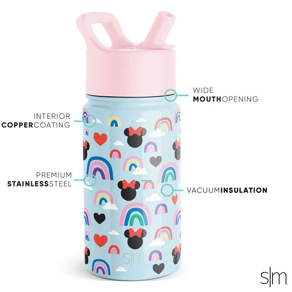 Simple Modern Summit Kids Water Bottle With Straw Lid
