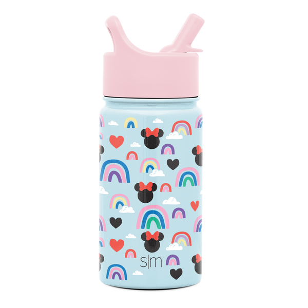 simple modern Summit Kids Water Bottle with Straw Lid