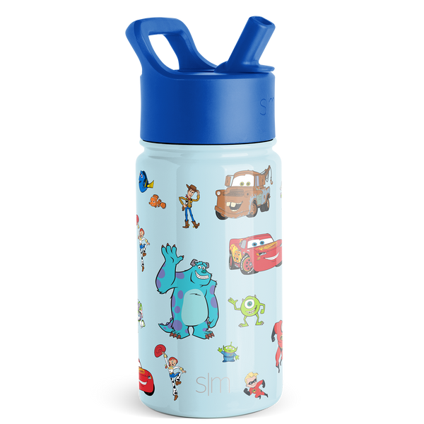 simple modern Summit Kids Water Bottle with Straw Lid