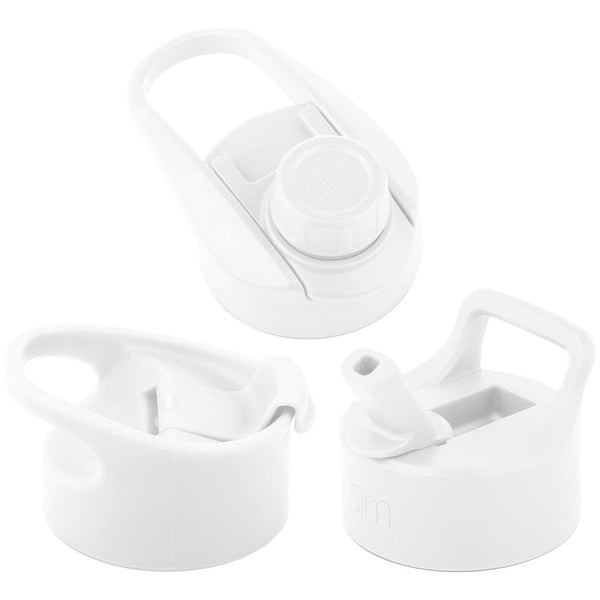 simple modern Summit Water Bottle Lid 3 Pack - Flip Lid with Handle Insulated Straw Lid and Insulated Chug Lid