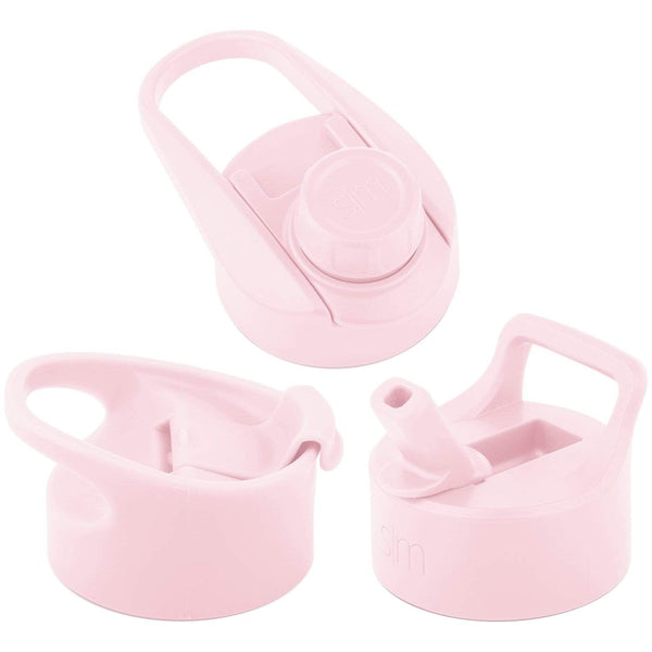 simple modern Summit Water Bottle Lid 3 Pack - Flip Lid with Handle Insulated Straw Lid and Insulated Chug Lid