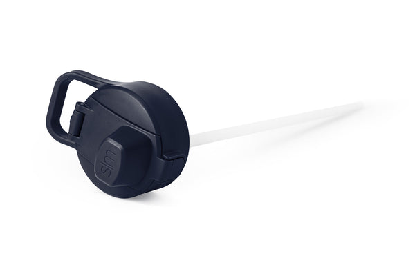 simple modern Summit Water Bottle Simple Flip Lid With Silicone Straw