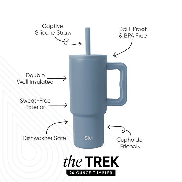 Simple Modern Trek Kids Tumbler With Silicone Straw Lid