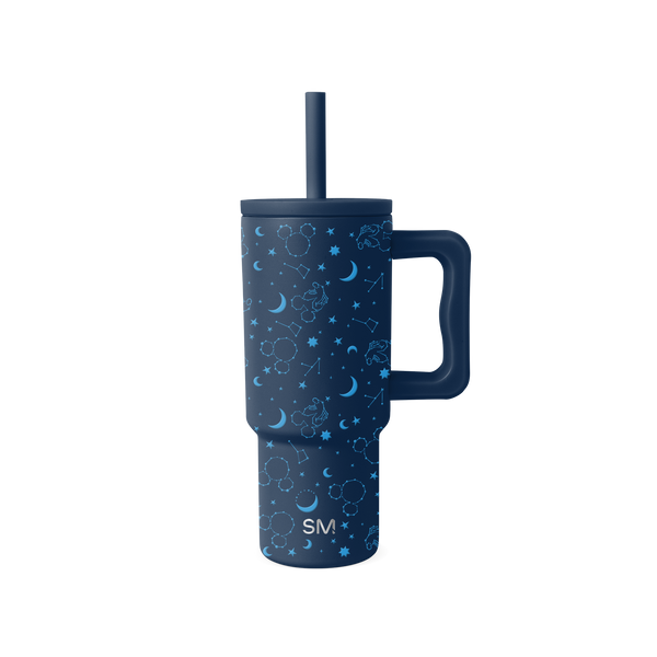 simple modern Trek Kids Tumbler with Silicone Straw Lid