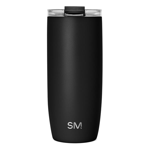 simple modern Voyager Tumbler with Clear Flip Lid & Straw