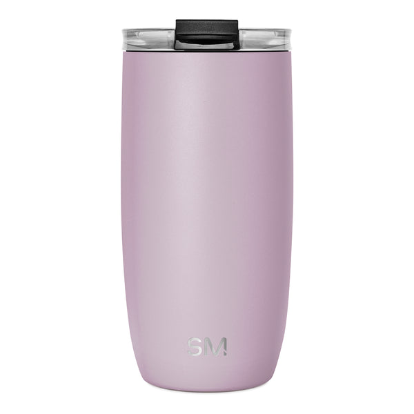 simple modern Voyager Tumbler with Clear Flip Lid & Straw
