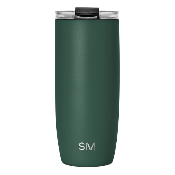 simple modern Voyager Tumbler with Clear Flip Lid & Straw