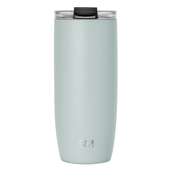 simple modern Voyager Tumbler with Clear Flip Lid & Straw