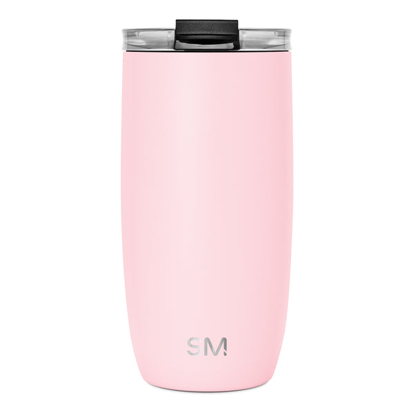 simple modern Voyager Tumbler with Clear Flip Lid & Straw