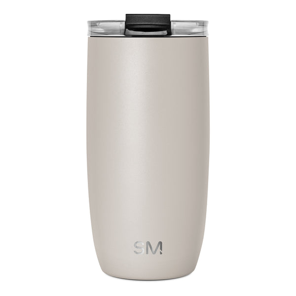 simple modern Voyager Tumbler with Clear Flip Lid & Straw
